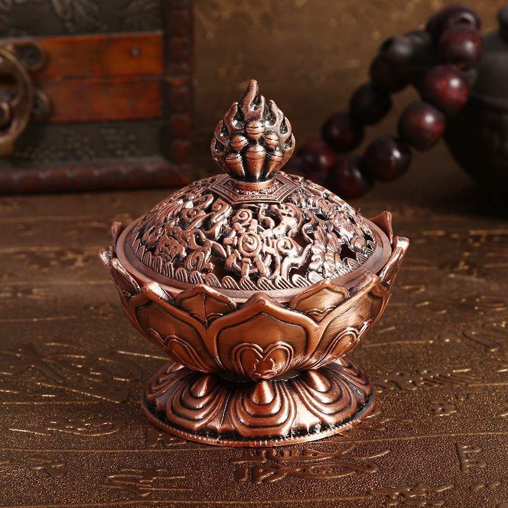 Lotus incense burner